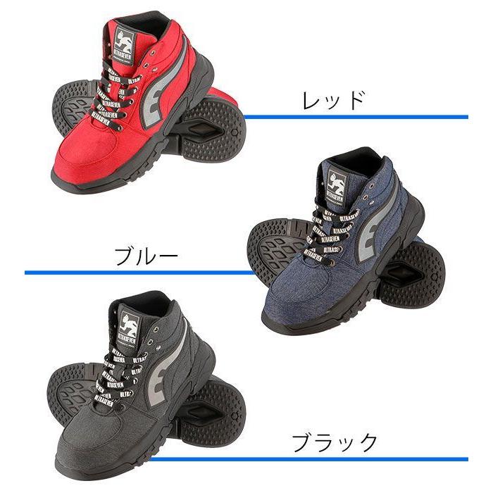 弘進ゴム|安全靴|ULTRASEVEN（ウルトラセブン） デニムセーフティ