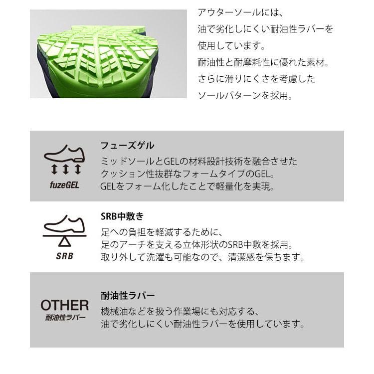 asics アシックス 安全靴 ウィンジョブ CP121 1273A078 : 安全靴・作業