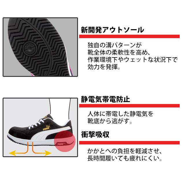 PUMA プーマ 安全靴 エアツイスト2.0ミドルH&L 63.204.0 : 安全靴