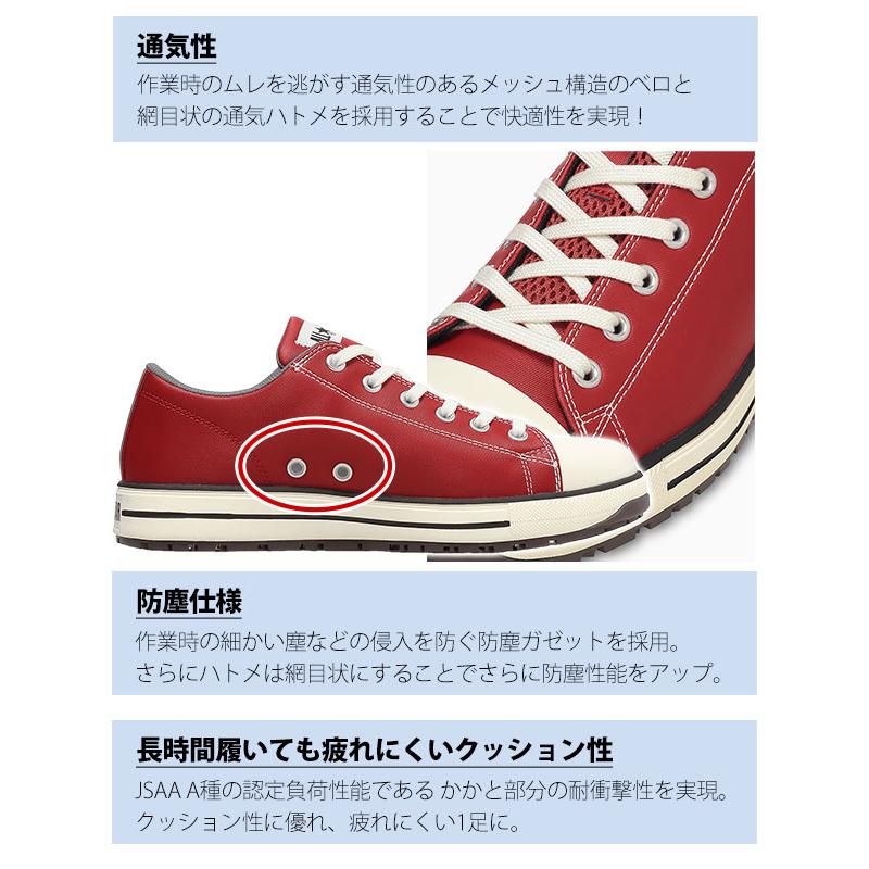 コンバース CONVERSE 33702733 安全靴 オールスターPS II OX 限定