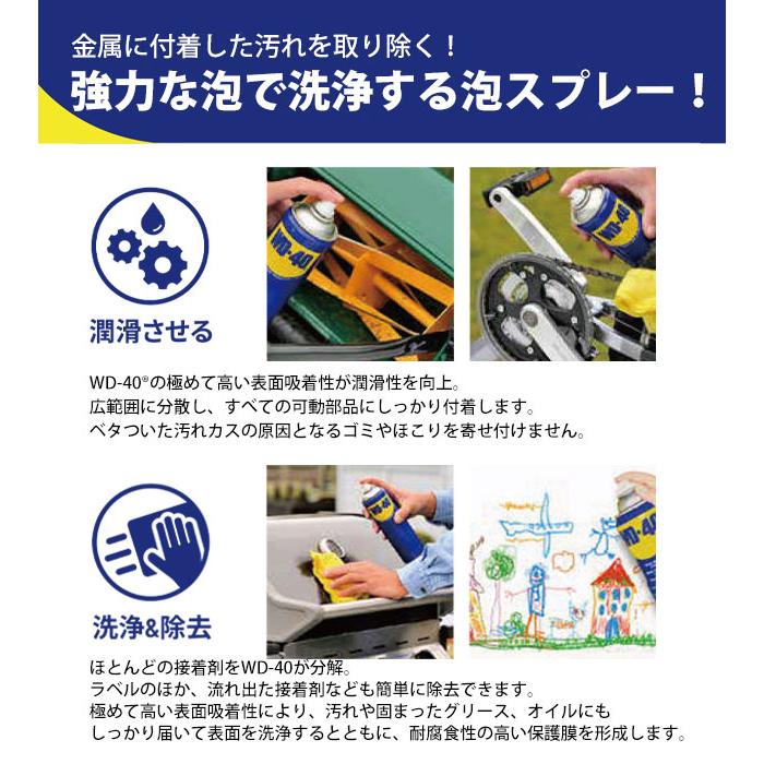 WD-40 作業用品 ディグリーサー泡スプレータイプ WD302 : 安全靴・作業