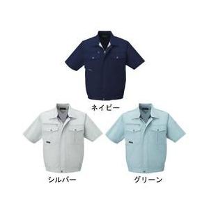 作業服 作業着 サンエス 10660 半袖ブルゾン BC10660 WA10660 春夏作業服 刺しゅう ネーム刺繍｜kanamono1｜02