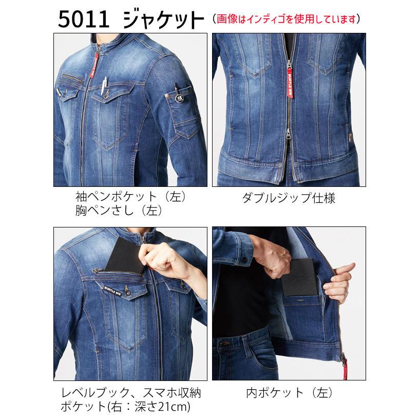 上下セット」 バートル 春夏作業服 作業着/ M〜3L BURTLE クレイジー