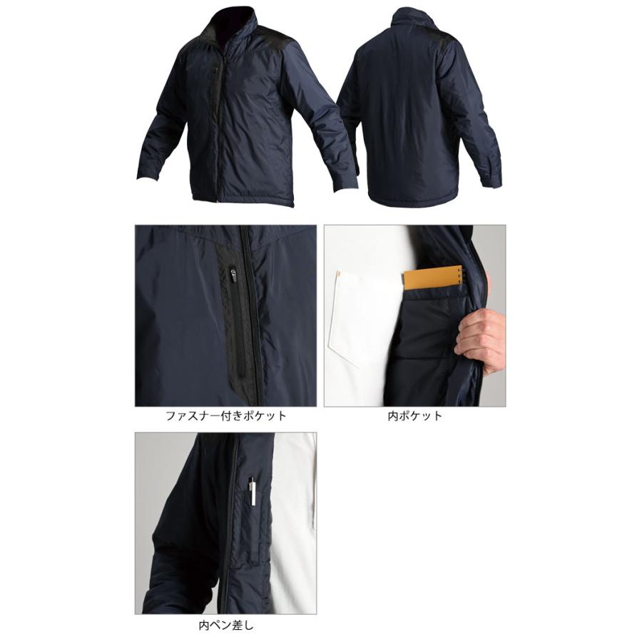 ALPHAFORCE アルファフォース 秋冬作業服 作業着 防寒ジャケット AF218 : 安全靴・作業着・空調服のワークストリート金物一番 ...