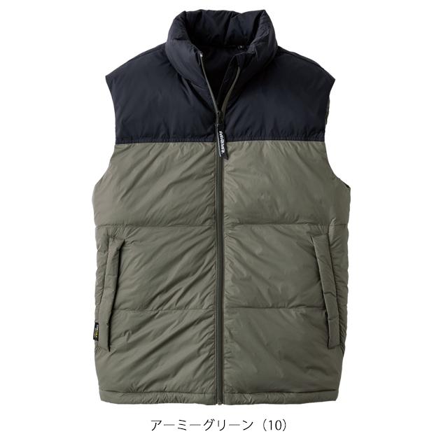 EVENRIVER イーブンリバー 秋冬作業服 作業着 コーデュラダウンベスト 