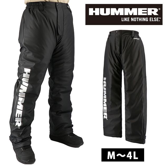 M〜3L HUMMER ハマー 防寒作業服 防寒着 ストレッチ防水防寒パンツ HM-W3 : 安全靴・作業着・空調服のワークストリート金物一番 ...