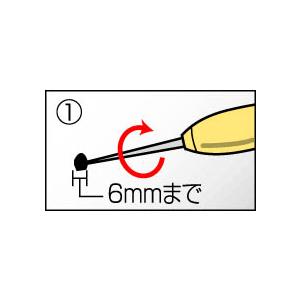 【送料無料】石膏ボードの壁にねじが効くパテ！ぐらぐらのねじ穴に注入するだけ！ 建築の友 ねじパテ・石膏ボードの壁用 NG-01｜kanamonopro｜02