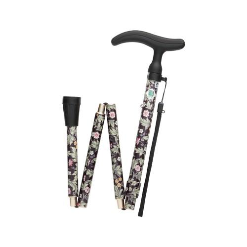 Fuji Home(フジホーム） Walking Stick(ステッキ・杖) WB3759 アクティブグレース 折畳Ｓ ブラック｜kanamonopro