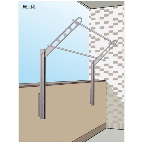 川口技研 ホスクリーン GP-45-ST ステンカラー 2本入り 腰壁用上下式