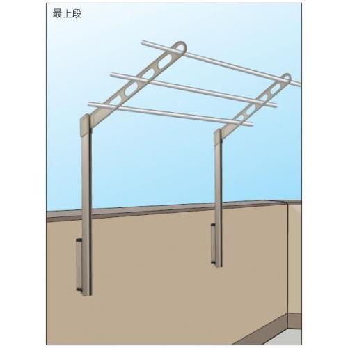 川口技研 ホスクリーン LP-55-DB ダークブロンズ 2本入り 上下式ハイ 
