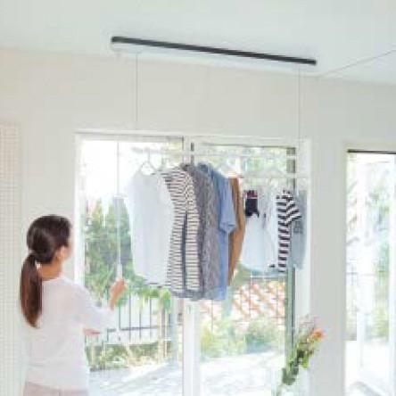 NASTA Air Bar ナスタ KS-NRP023-22WBK 室内物干 エアーシリーズ NASTA キョウワ ナスタ airシリーズ