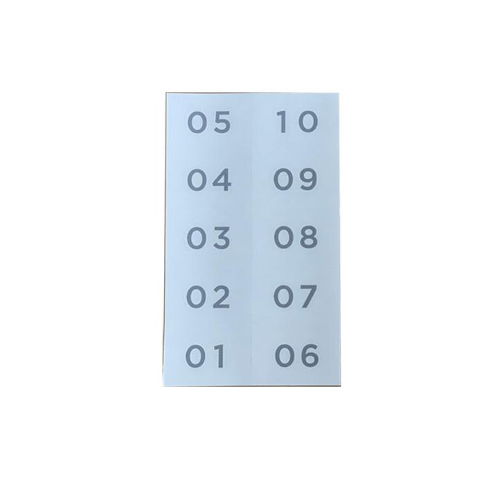 Nasta NASTA ナスタ KS-TL-BNG 宅配ボックス用ナンバーシール