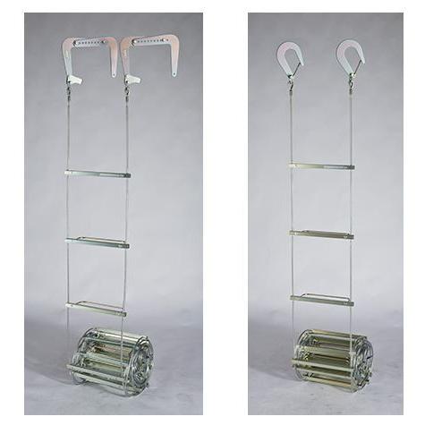 送料無料 オリロー 金属製 ワイヤーロープ式 避難はしご 3号 : 金物の