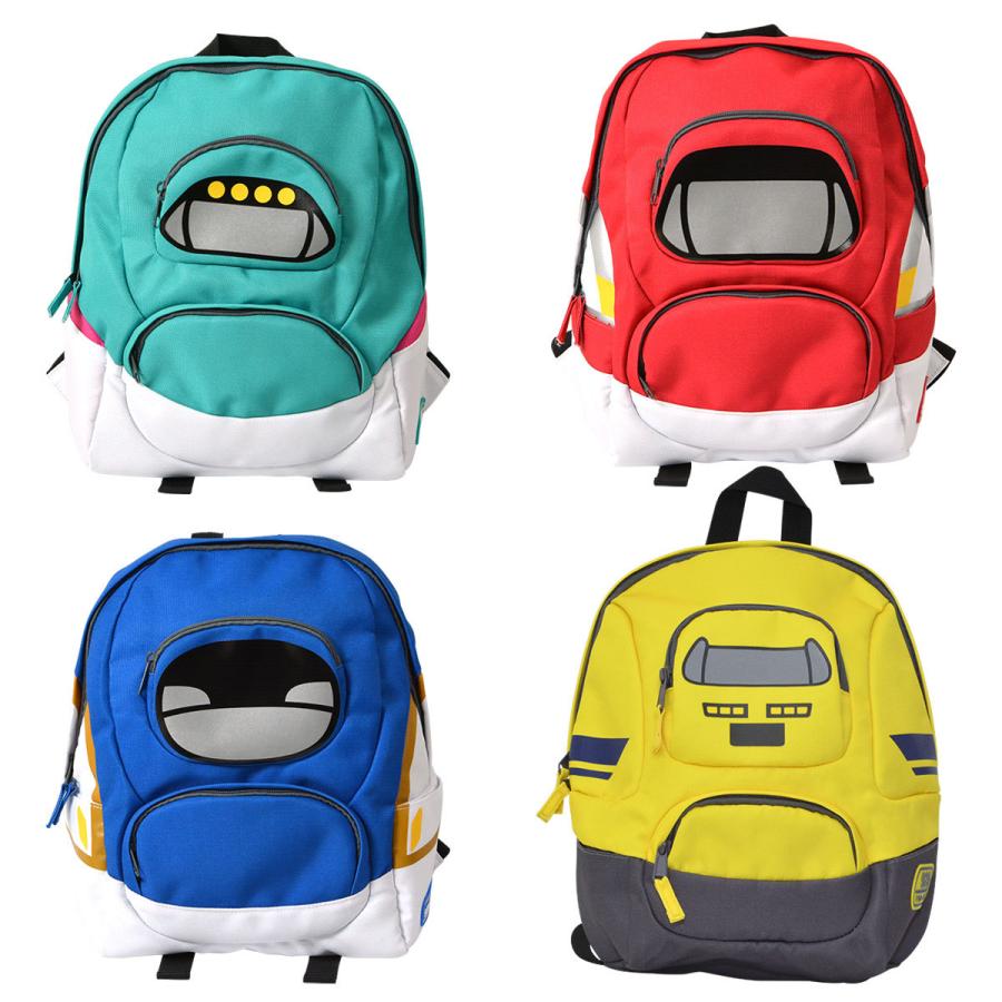 新幹線リュック＆サコッシュセット着後レビューで新幹線キーホルダー