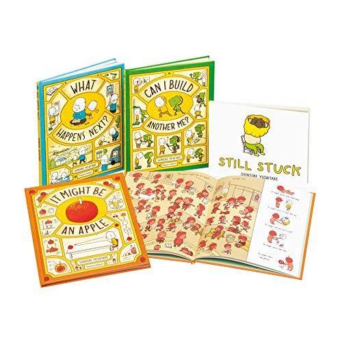 ヨシタケシンスケ 英語の絵本 解説書付き(全4)