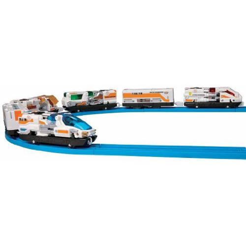 プラレール ハイパーガーディアン ダブルライナー連結合体セット