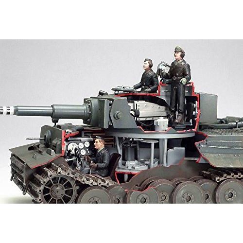 タミヤ 1/25 戦車シリーズ No.11 ドイツ陸軍 重戦車 タイガーI型 ディスプレイキット プラモデル 30611