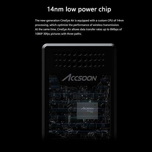 Accsoon CineEye Air ワイヤレスHDMI転送機 HDMI無線化 映像＆音声転送1080P対応 低遅延 iOS・Andriod対応アプリ カメラ/ジ? 