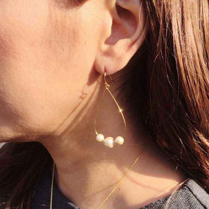 ピアス コットンパール 日本製 シンプル レディース 普段使い パールピアス 40代 50代 Acpi57 華成屋かなりやshop 通販 Yahoo ショッピング