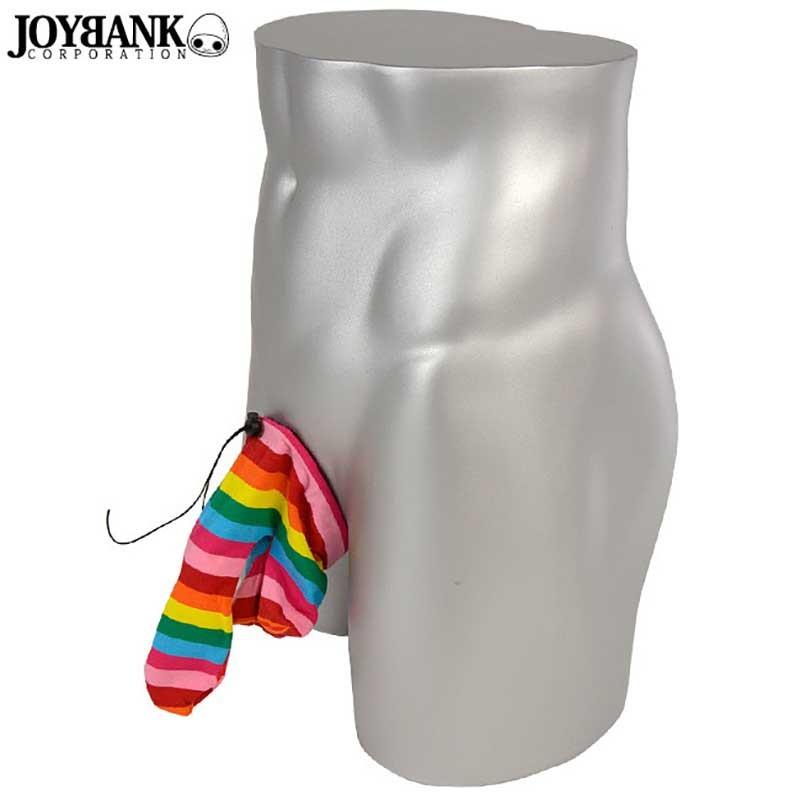 面白パンツ メンズ 男性用 おもしろパンツ レインボー サックパンツ インナー アンダーウエア 下着 おもしろ下着 ネタ ジョーク プレゼント