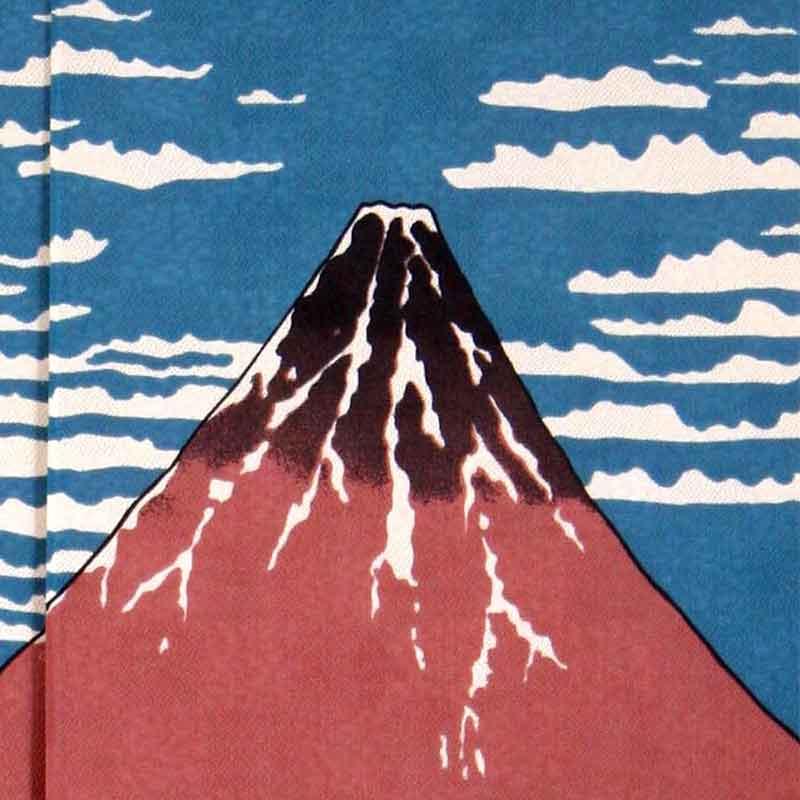 のれん 和風モダン 葛飾北斎 縦長 和柄 モダン 暖簾 間仕切り