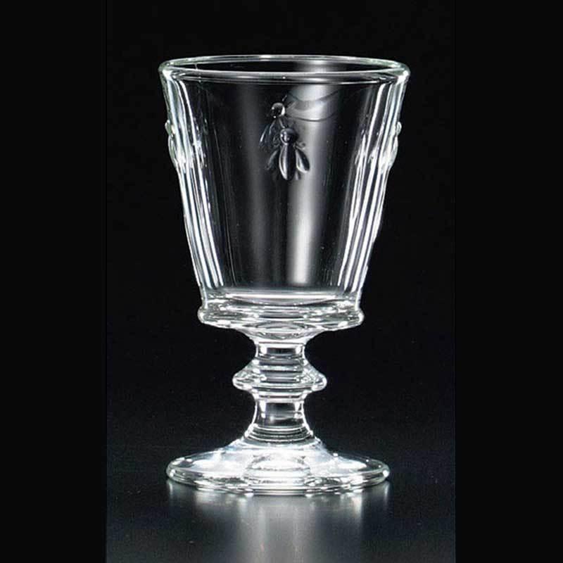 ワイングラス アベイユグラス 240ml フランス製 蜂モチーフ 単品 : 華