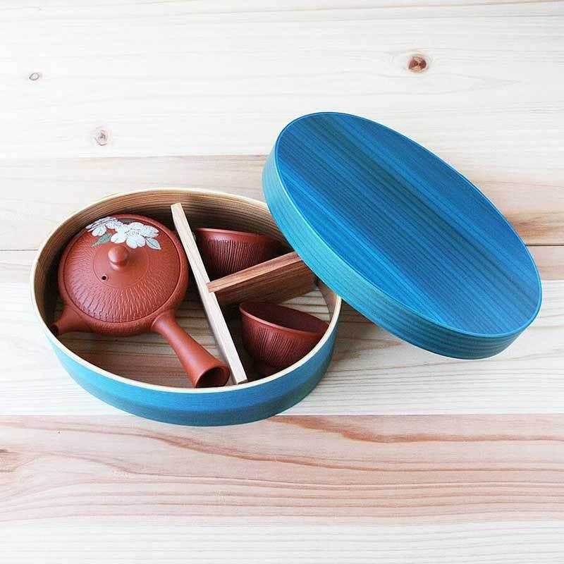 茶器揃え 常滑焼 急須 湯呑 桐わっぱ 茶器セット 椿柄 玉光作 玉光茶器