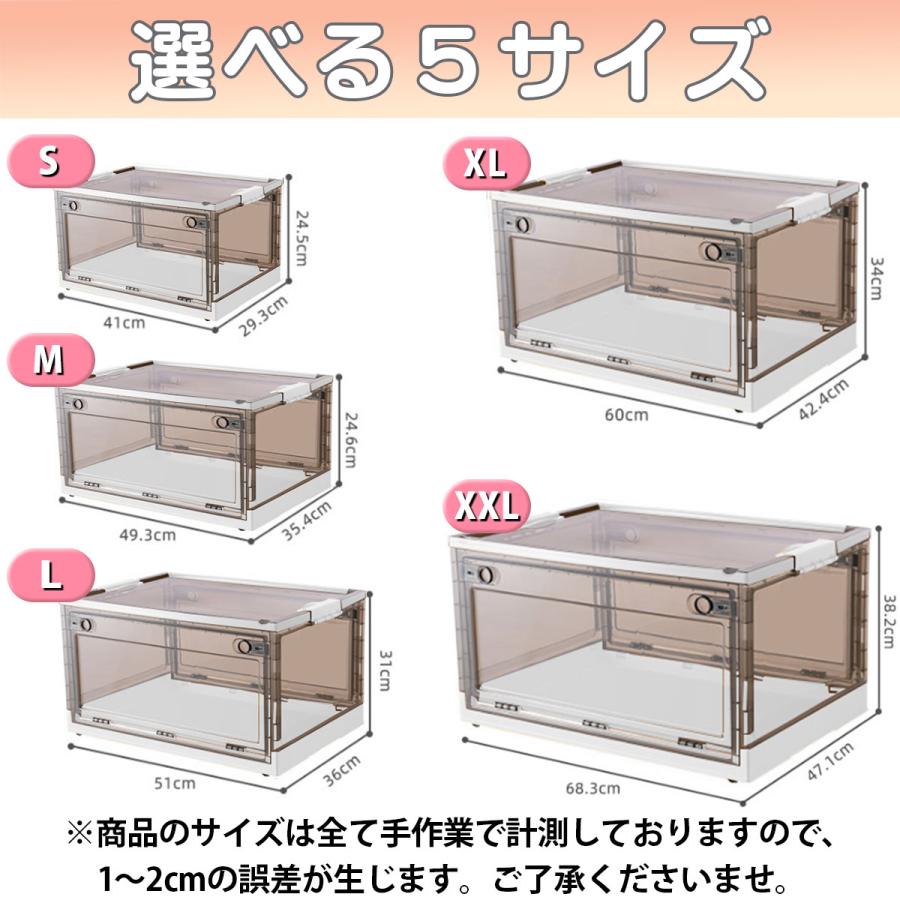 収納ボックス 折りたたみ 収納ケース おもちゃ リビング 玄関 洋服 ベッド おしゃれ 衣類 フタ 蓋 付き つき | ブランド登録なし | 06