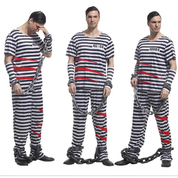 Men S ハロウィン 衣装 囚人服 白黒ボーダー柄 犯人 囚人 男性用 メンズ用 ハロウィーン 王様ハロウィン衣装 コスプレ衣装 コスチューム Gy0061 金矢商店 通販 Yahoo ショッピング