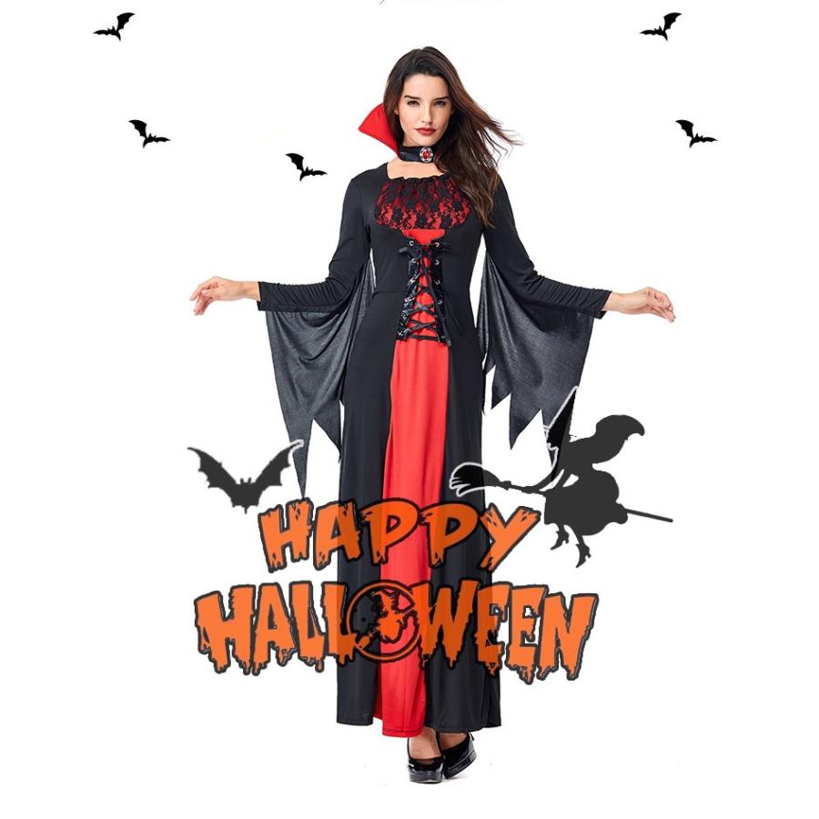 M Xlハロウィン衣装 大人 女性用 ドラキュラ 吸血鬼 コスプレ 伯爵 コウモリ バンパイア コスチューム ハロウィン 衣装 レディース ガールズ ハロウィーン Ps2869 金矢商店 通販 Yahoo ショッピング