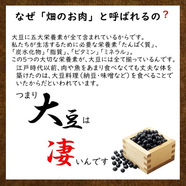 北海道産 素焼き 黒大豆500g 無添加・ノンフライ・塩不使用 畑のお肉｜kanayamatomato｜03