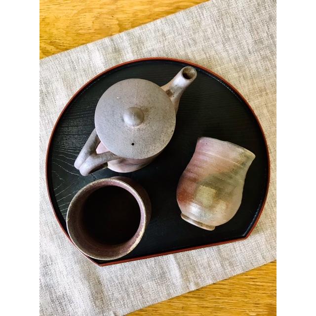 湯呑 丸 特別価格 本物の 津軽金山焼 金山焼 陶器 日本製 手作り ギフト 記念品 和食器 食器 プレゼント 和風 おしゃれ 贈り物 ゆのみ お祝 お茶