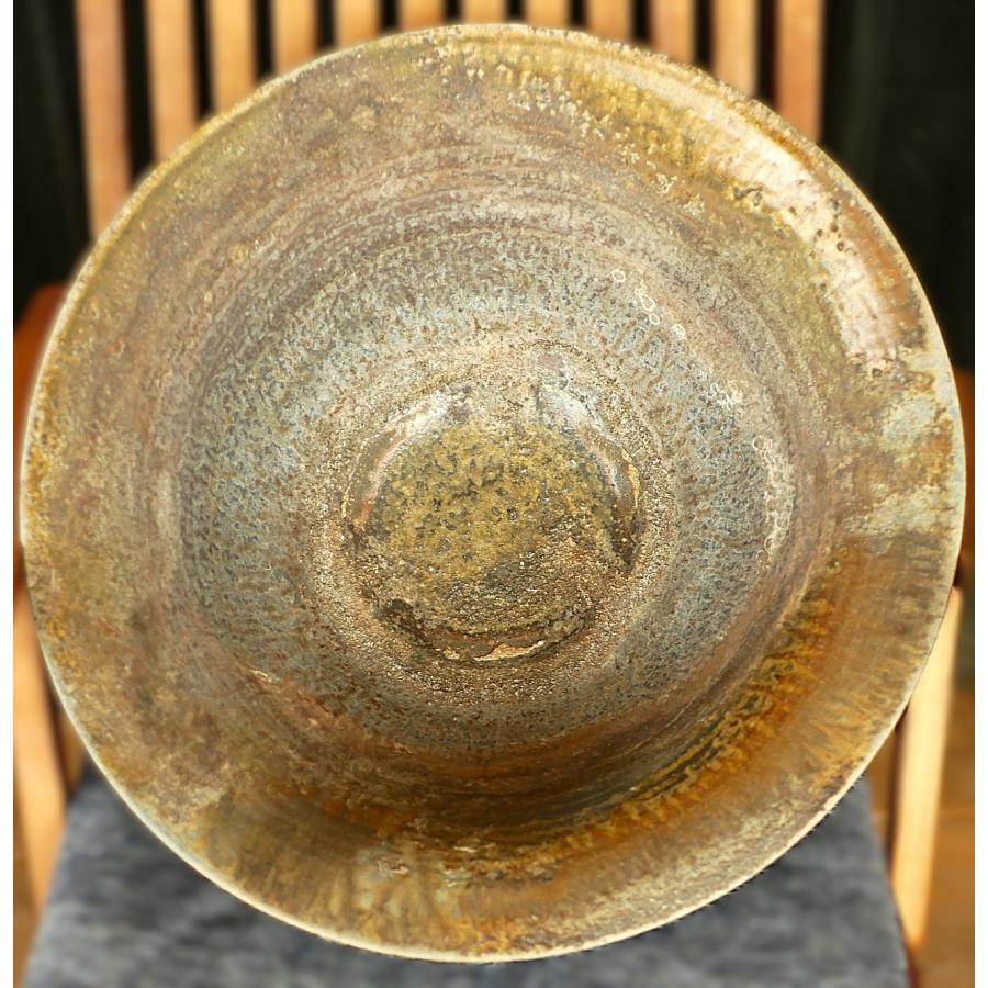 水盤(47.5ー21cm)(18)【一点物】/津軽金山焼 金山焼 陶器 手作り