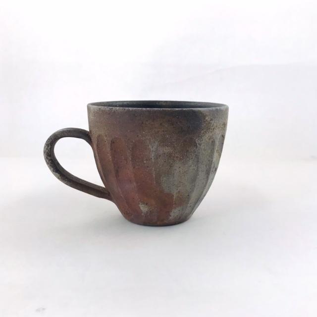 ○しのぎマグ/津軽金山焼 金山焼 陶器 マグ マグカップ 珈琲 コーヒー