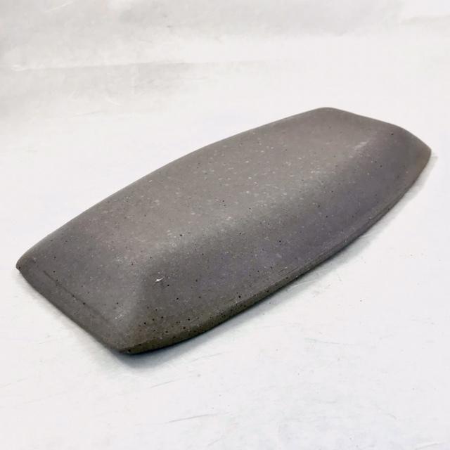 須恵器」舟形皿(大)/津軽金山焼 金山焼 陶器 日本製 手作り 記念品