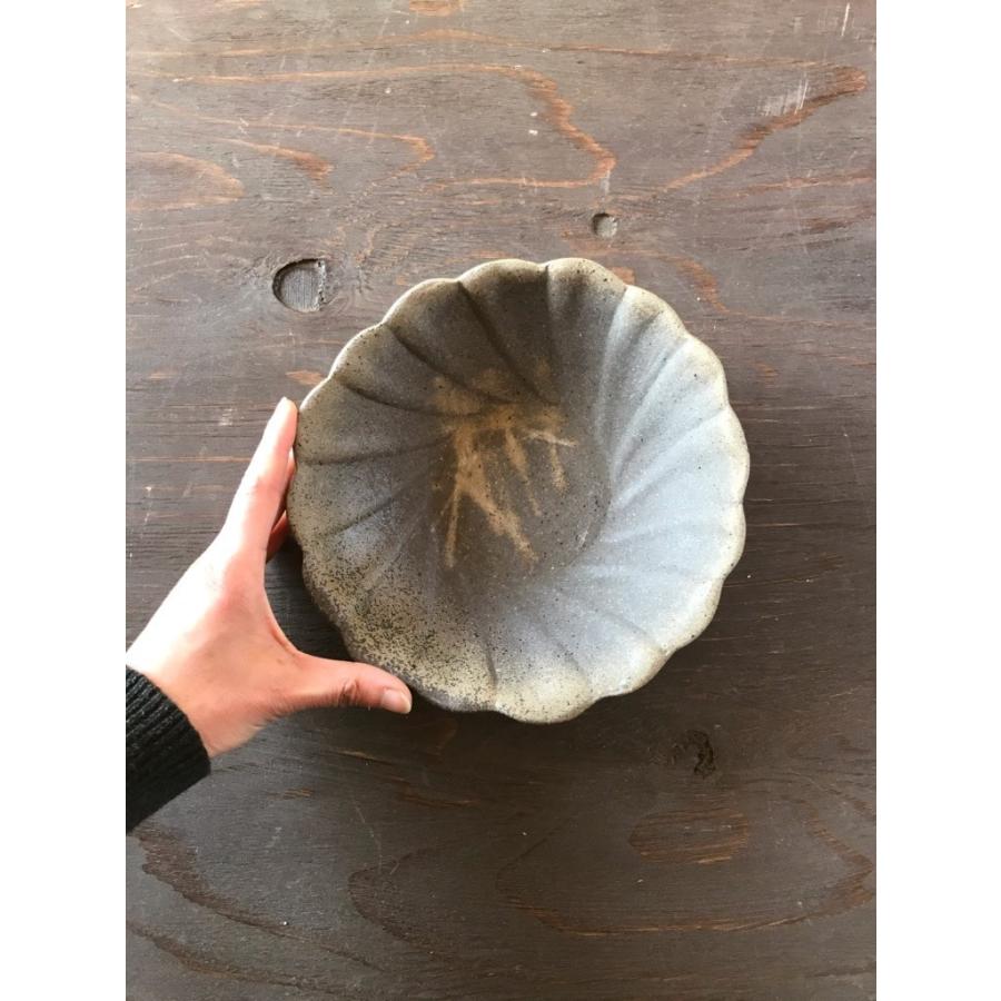 須恵器」サラダボウル/津軽金山焼 金山焼 手作り 陶器 器 サラダ