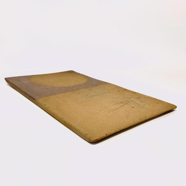 板皿/津軽金山焼 金山焼 皿 陶器 日本製 手作り ギフト 記念品