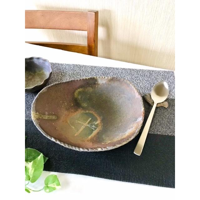 カレー鉢 通常価格1 980円のところ カレー皿 カレーボウル 金山焼 食器 器 陶器 うつわ 皿 おしゃれ パスタ皿 シチュー皿 ギフト お祝 素敵な器 5 1242b 津軽金山焼オンラインショップ 通販 Yahoo ショッピング