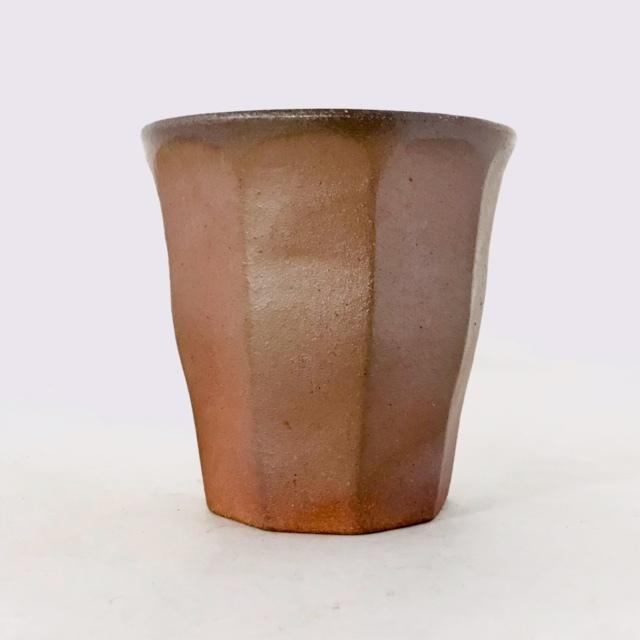 ☆面取りカップ/津軽金山焼 金山焼 陶器 日本製 手作り プレゼント 贈り物 おしゃれ カップ コップ 面取り 食器 器 ビアカップ |kanayamayaki|02