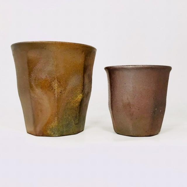 ☆面取りカップ/津軽金山焼 金山焼 陶器 日本製 手作り プレゼント 贈り物 おしゃれ カップ コップ 面取り 食器 器 ビアカップ |kanayamayaki|07