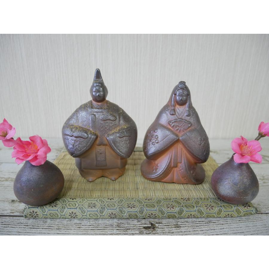 お雛様(大)/津軽金山焼 金山焼 食器 陶器 贈り物 日 品 お祝 お礼