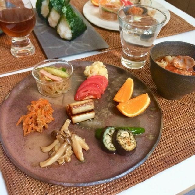 丸ワンプレート/津軽金山焼 金山焼 陶器 日本製 手作り ギフト 記念品