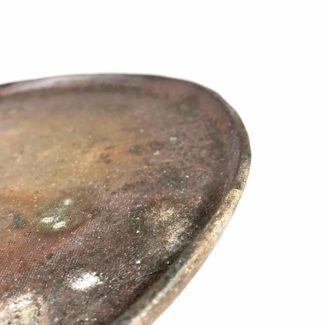 丸ワンプレート/津軽金山焼 金山焼 陶器 日本製 手作り ギフト 記念品