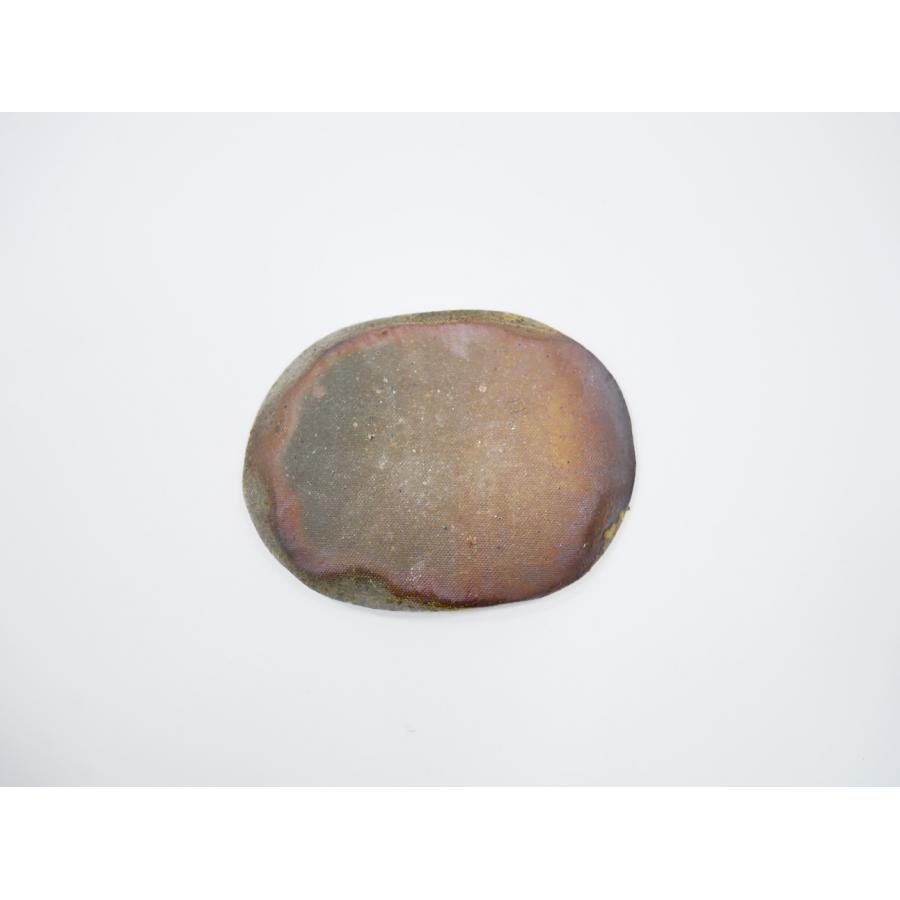 菓子皿(楕円)/津軽金山焼 金山焼 陶器 小皿 楕円皿 和菓子 おはぎ 皿