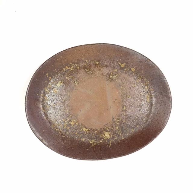 楕円皿/津軽金山焼 金山焼 陶器 日本製 手作り プレゼント おしゃれ お