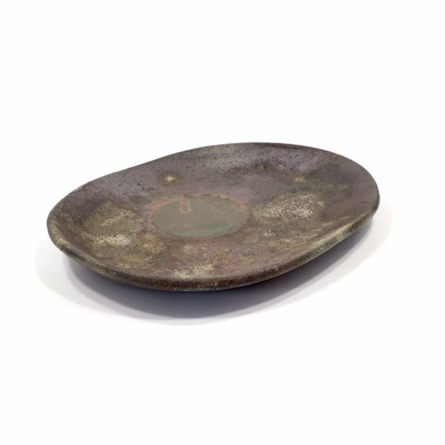 楕円皿/津軽金山焼 金山焼 陶器 日本製 手作り プレゼント おしゃれ お