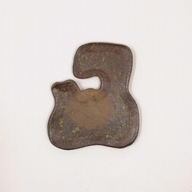 ○青森県プレート(小)/津軽金山焼 金山焼 陶器 日本製 手作り