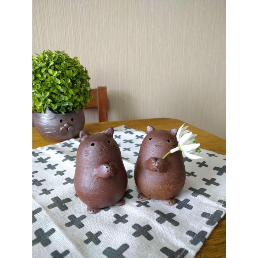 中古品【陶器製　猫】2点セット☆ 61nUwMmndxL._AC_UF894,