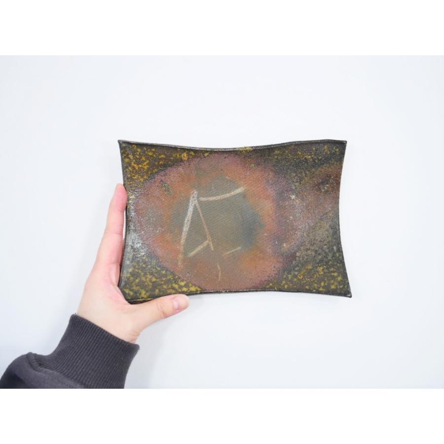 天ぷら皿 津軽金山焼 金山焼 陶器 お皿 縁上がり おしゃれ 天ぷら 揚げ物 和風 食器 和食器 角皿 長角 和食 器 皿 からあげ 居酒屋風 5 2541b 津軽金山焼オンラインショップ 通販 Yahoo ショッピング