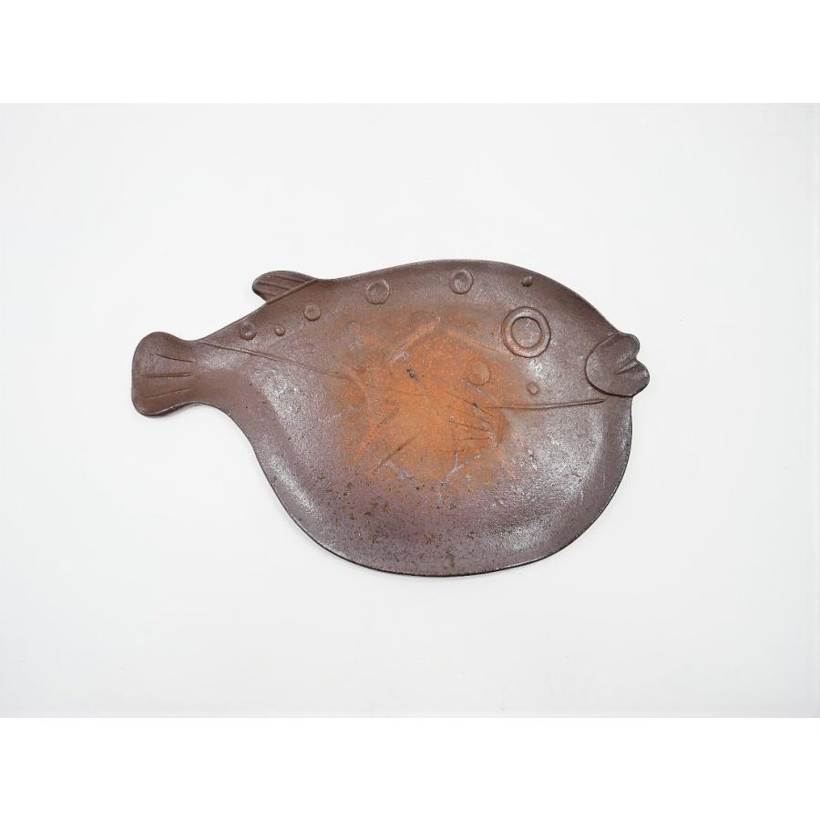 ふぐ 大 津軽金山焼 金山焼 陶器 皿 フグ ふぐ 河豚 ふぐのお皿 魚シリーズ 皿 食器 プレート おもしろい プレゼント ギフト 5 2564f 津軽金山焼オンラインショップ 通販 Yahoo ショッピング